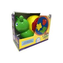 Brinquedo Play Time Caracol Com roda livre Baby Cotiplás Presentes Criança Dia Das crianças