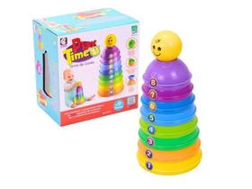 Brinquedo Play Time Torres De Cores 2809 Cotiplas Brinquedo Play Time Torres De Cores 2809 Cotiplas