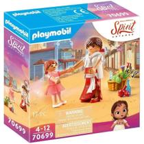 Brinquedo Playmobil Spirit Lucky E Mamae Milagro 70699