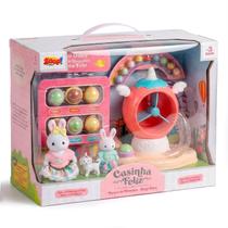 Brinquedo Playset Bingo Doce Casinha Feliz Coleção Parque De Diversões Com Coelhinha Brinquedo Playset Bingo Doce Casinha Feliz Coleção Parque De Diversões Com Coelhinha