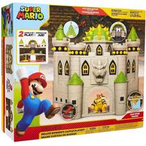 Brinquedo Playset Super Mario Castelo Do Bowser Candide 3017