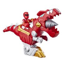 Brinquedo Playskool Power Rangers Ranger Vermelho e Zord T-Rex - Kit com 2 Brinquedo Playskool Power Rangers Ranger Vermelho e Zord T-Rex - Kit com 2