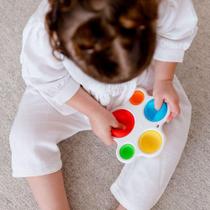 Brinquedo Ploc Ball Bolas em Silicone Pop It Bebê 6m+ - Buba Brinquedo Ploc Ball Bolas em Silicone Pop It Bebê 6m+ - Buba