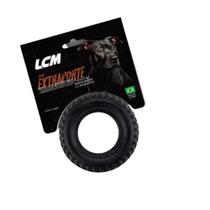Brinquedo Pneu Borracha Extra Forte LCM P/Cães Mini 100 MM