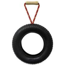 Brinquedo Pneu de Borracha Radial Dog com Corda - LCM