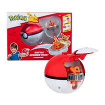 Brinquedo Pokémon Lançador de Pião de Batalha Charmander