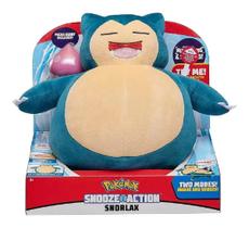 Brinquedo Pokemon Pelucia De Luxo Snorlax Com Som - Sunny 2784