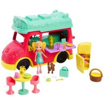 Brinquedo Polly Smoothies Food Truck 2 Em 1 Gdm20 - Mattel
