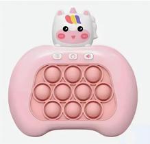 Brinquedo Pop It Eletrônico Unicórnio Musical Interativo Infantil Anti Stress