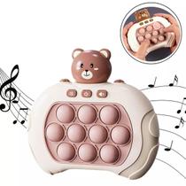 Brinquedo Pop-It Mini Gamer Anti Stress Musical Eletrônico