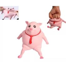 Brinquedo Porquinho De Apertar Brinquedo De Porco Rosa Elástico Brinquedos Fidget