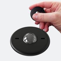 Brinquedo portátil Fidget Toy ONO Scroller para adultos, alumínio preto