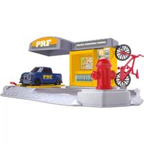 Brinquedo Posto Rodoviário Federal Com Jeep Orange Toys Brinquedo Posto Rodoviário Federal Com Jeep Orange Toys