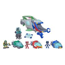 Brinquedo pré-escolar PJ Masks PJ Launching Submarine com 3 Rovers