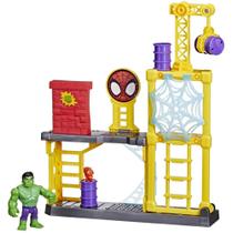 Brinquedo pré-escolar Spidey e seus incríveis amigos Hulk's Smash Yard
