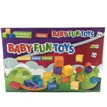 Brinquedo Primeiro 1 Ano Didático Colorido Cubos Encaixar Peças Brinquedo Primeiro 1 Ano Didático Colorido Cubos Encaixar Peças
