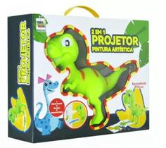 Brinquedo Projetor Infantil Dinossauro Interativa Pintura