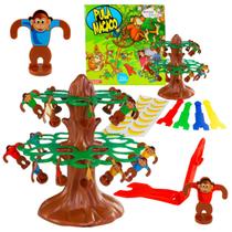 Brinquedo Pula Macaco Infantil Árvore Adesivos Catapultas Macaquinhos Clássico Crianças Família Amigos Adultos Aniversário Festas - TOYS & TOYS