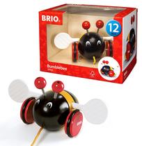 Brinquedo Pull Along Brio World Bumblebee para criança de 1 ano ou mais