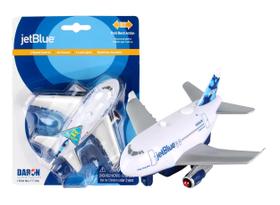 Brinquedo Pullback Daron Jetblue Airways com luzes e som