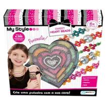 Brinquedo Pulseira Infantil My Style Sweet Heart Beads Multilaser - Multikids