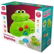 Brinquedo puxa baby musical sapo Brinquedo puxa baby musical sapo
