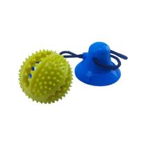 Brinquedo Puxador De Ventosa C/ Bola Para Cabo De Guerra Pet - Clink