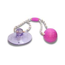 Brinquedo Puxador Para Cães Pet Cabo Guerra Médio Rosa