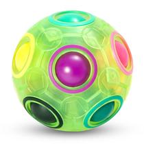 Brinquedo Puzzle Ball Vdealen Magic Rainbow para crianças, adolescentes e adultos