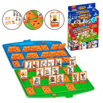 Brinquedo Qual o Bicho Jogo De Adivinhação Tabuleiro Recreativo Infantil - Polibrinq