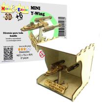 Brinquedo Quebra Cabeça 3D MINI NAVE STAR WARS Y-Wing - Monte & Eduque