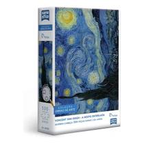 Brinquedo quebra cabeça 500 peças nano van gogha noite estrelada toyster Brinquedo quebra cabeça 500 peças nano van gogha noite estrelada toyster