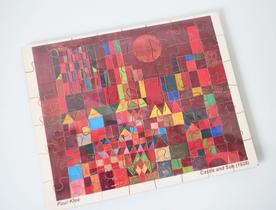 Brinquedo quebra-cabeça colorido 48 peças O Castelo e o sol Brinquedo quebra-cabeça colorido 48 peças O Castelo e o sol