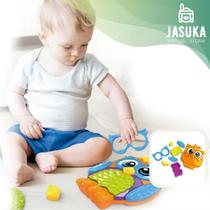 Brinquedo Quebra-Cabeça Corujinha