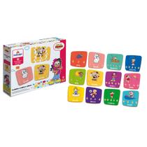 Brinquedo Quebra-Cabeça Didático da Turma da Monica - Aprendendo Libras - 50 peças - Xalingo 12910