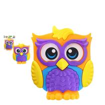 Brinquedo Quebra Cabeça Infantil Corujinha Educativo Didático Monta Desmonta Coruja de Óculos Crianças - Indicado para criança 3+ Jp Brink Brinquedo Quebra Cabeça Infantil Corujinha Educativo Didático Monta Desmonta Coruja de Óculos Crianças - Indicado para criança 3+ Jp Brink