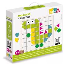 Brinquedo Quebra-cabeça Mosaico Criativo Babebi 7074 Brinquedo Quebra-cabeça Mosaico Criativo Babebi 7074
