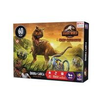 Brinquedo Quebra-Cabeças Dinossauro Carnotauro 60 peças