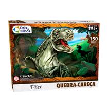 Brinquedo Quebra-Cabeças T Rex 150 peças - Pais e filhos