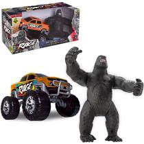 Brinquedo rage truck carrinho com gorila big foot