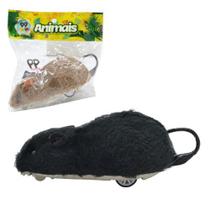 Brinquedo Ratinho de Pelúcia Realiza a Corda e Fricção com Cores Sortidas