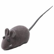 Brinquedo Ratinho Para Gatos Rato Maleável Emite Som