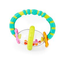 Brinquedo Rattle and Teether Bright Starts Grab & Spin 3 meses ou mais