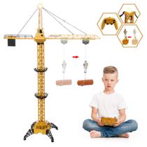 Brinquedo RC Crane Mini Tudou Mega Tower 128 cm com controle remoto Brinquedo RC Crane Mini Tudou Mega Tower 128 cm com controle remoto