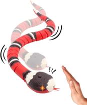 Brinquedo RC Snake de indução infravermelha para crianças e animais de estimação recarregável por USB