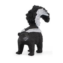 Brinquedo realista de animais selvagens em PVC Skunk Figurine para crianças de 5 cm Brinquedo realista de animais selvagens em PVC Skunk Figurine para crianças de 5 cm