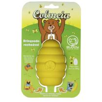 Brinquedo recheavel interativo pet colmeia media para cães