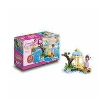 Brinquedo Reino Cor de Rosa Ilha da Princesa 44 Peças Xalingo - 2710.9