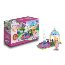 Brinquedo Reino Cor de Rosa Jardim da Princesa 45 Peças Xalingo - 2709.8