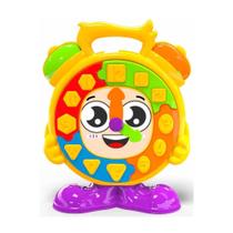 Brinquedo Relógio Didático na Solapa Infantil Educativo Brinquedo Relógio Didático na Solapa Infantil Educativo